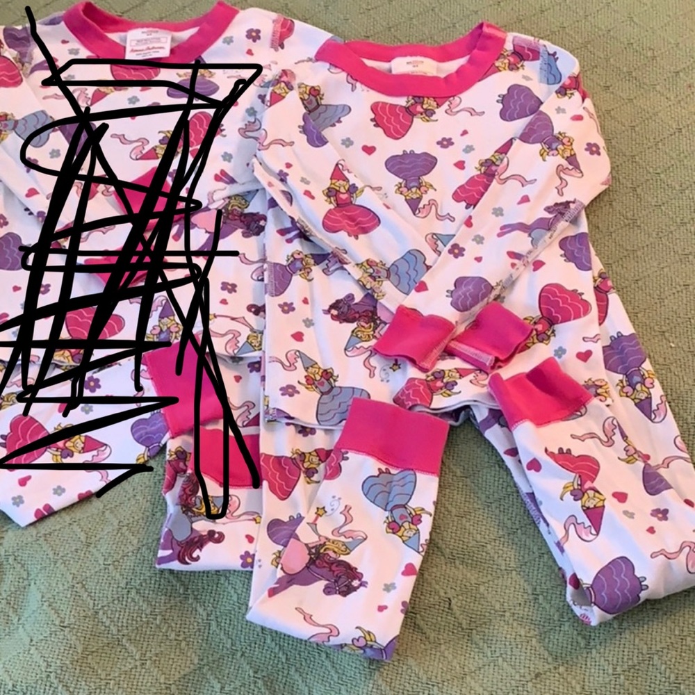 Hanna Andersson princess pajama set